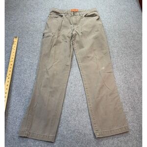 Merrell Men's Pants Straight Leg Khaki Cotton Utility Workwear 30x30 Work